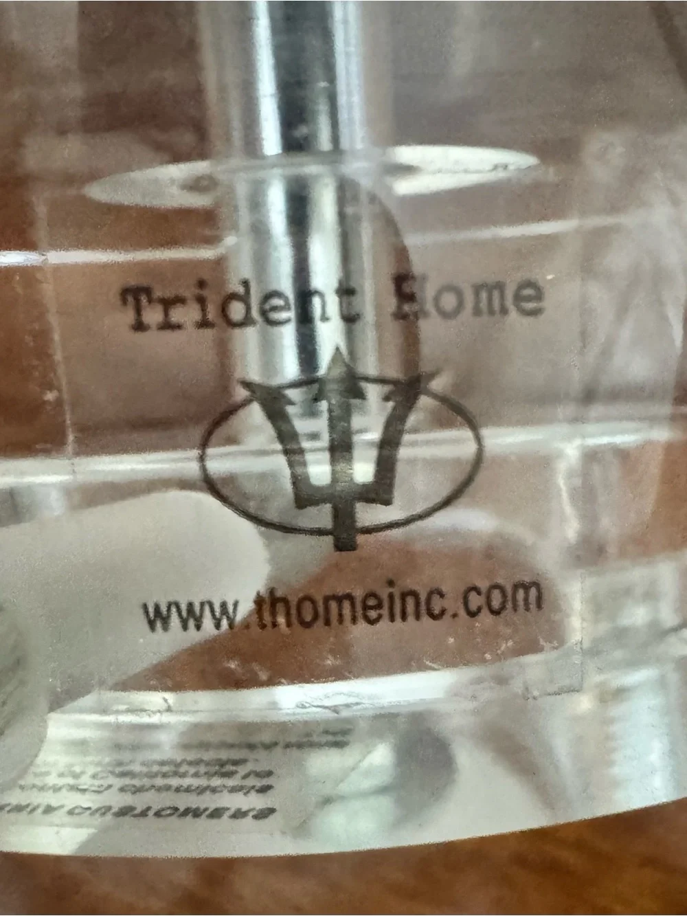 Trident stylish crystal